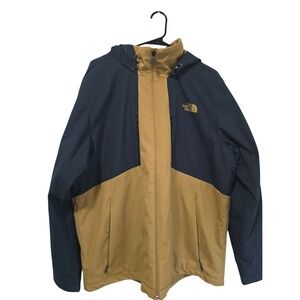 The North Face Mens WindWall Hooded Softshell Winter Jacket Parka Size XL VGC
